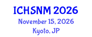 International Conference on Health Sciences, Nursing and Midwifery (ICHSNM) November 15, 2026 - Kyoto, Japan
