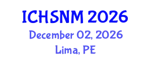 International Conference on Health Sciences, Nursing and Midwifery (ICHSNM) December 02, 2026 - Lima, Peru