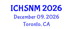 International Conference on Health Sciences, Nursing and Midwifery (ICHSNM) December 09, 2026 - Toronto, Canada