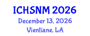 International Conference on Health Sciences, Nursing and Midwifery (ICHSNM) December 13, 2026 - Vientiane, Laos