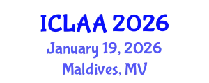 International Conference on Linear Algebra and Applications (ICLAA) January 19, 2026 - Maldives, Maldives