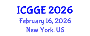 International Conference on Geomechanics and Geotechnical Engineering (ICGGE) February 16, 2026 - New York, United States
