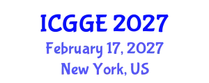 International Conference on Geomechanics and Geotechnical Engineering (ICGGE) February 17, 2027 - New York, United States