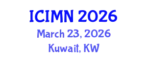 International Conference on Integrative Medicine and Nutrition (ICIMN) March 23, 2026 - Kuwait, Kuwait