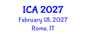 International Conference on Aesthetics (ICA) February 18, 2027 - Rome, Italy