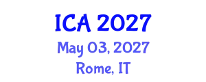 International Conference on Aesthetics (ICA) May 03, 2027 - Rome, Italy