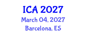 International Conference on Aesthetics (ICA) March 04, 2027 - Barcelona, Spain