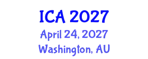 International Conference on Aesthetics (ICA) April 24, 2027 - Washington, Australia
