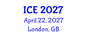 International Conference on Epistemology (ICE) April 22, 2027 - London, United Kingdom