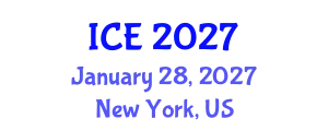 International Conference on Epistemology (ICE) January 28, 2027 - New York, United States