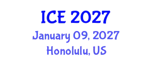 International Conference on Epistemology (ICE) January 09, 2027 - Honolulu, United States