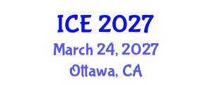 International Conference on Epistemology (ICE) March 24, 2027 - Ottawa, Canada