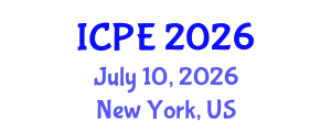 International Conference on Philosophy Education (ICPE) July 10, 2026 - New York, United States
