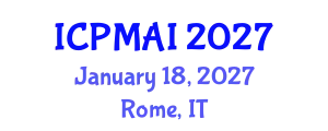 International Conference on Philosophy of Mind and Artificial Intelligence (ICPMAI) January 18, 2027 - Rome, Italy
