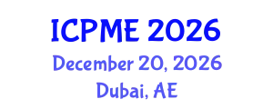International Conference on Philosophy, Music and Emotion (ICPME) December 20, 2026 - Dubai, United Arab Emirates