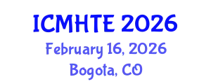 International Conference on Music History, Theory, and Ethnomusicology (ICMHTE) February 16, 2026 - Bogota, Colombia