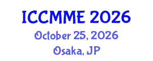 International Conference on Classical Music and Music Education (ICCMME) October 25, 2026 - Osaka, Japan
