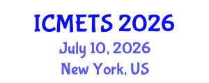 International Conference on Music Education and Teaching Strategies (ICMETS) July 10, 2026 - New York, United States