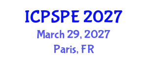 International Conference on Political Science and Political Economy (ICPSPE) March 29, 2027 - Paris, France