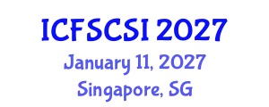 International Conference on Forensic Science and Crime Scene Investigations (ICFSCSI) January 11, 2027 - Singapore, Singapore
