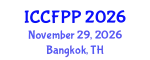 International Conference on Continental Feminism, Psychoanalysis and Phenomenology (ICCFPP) November 29, 2026 - Bangkok, Thailand