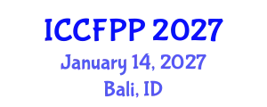 International Conference on Continental Feminism, Psychoanalysis and Phenomenology (ICCFPP) January 14, 2027 - Bali, Indonesia