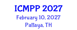 International Conference on Moral Psychology and Personality (ICMPP) February 10, 2027 - Pattaya, Thailand