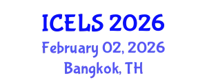 International Conference on Education and Learning Sciences (ICELS) February 02, 2026 - Bangkok, Thailand