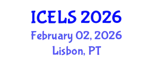 International Conference on Education and Learning Sciences (ICELS) February 02, 2026 - Lisbon, Portugal