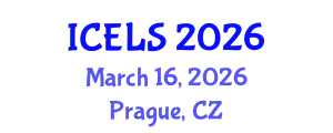 International Conference on Education and Learning Sciences (ICELS) March 16, 2026 - Prague, Czechia