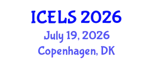 International Conference on Education and Learning Sciences (ICELS) July 19, 2026 - Copenhagen, Denmark