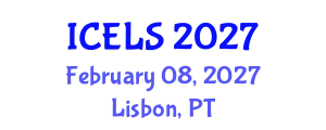 International Conference on Education and Learning Sciences (ICELS) February 08, 2027 - Lisbon, Portugal