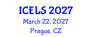 International Conference on Education and Learning Sciences (ICELS) March 22, 2027 - Prague, Czechia
