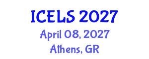 International Conference on Education and Learning Sciences (ICELS) April 08, 2027 - Athens, Greece