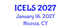 International Conference on Education and Learning Sciences (ICELS) January 16, 2027 - Nicosia, Cyprus