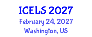International Conference on Education and Learning Sciences (ICELS) February 24, 2027 - Washington, United States