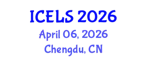 International Conference on Education and Learning Sciences (ICELS) April 06, 2026 - Chengdu, China
