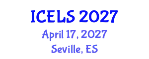 International Conference on Education and Learning Sciences (ICELS) April 17, 2027 - Seville, Spain