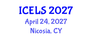 International Conference on Education and Learning Sciences (ICELS) April 24, 2027 - Nicosia, Cyprus