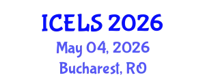 International Conference on Education and Learning Sciences (ICELS) May 04, 2026 - Bucharest, Romania