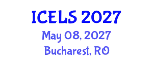 International Conference on Education and Learning Sciences (ICELS) May 08, 2027 - Bucharest, Romania