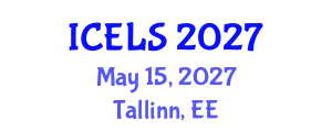 International Conference on Education and Learning Sciences (ICELS) May 15, 2027 - Tallinn, Estonia