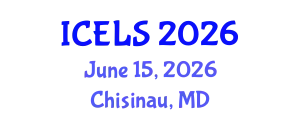 International Conference on Education and Learning Sciences (ICELS) June 15, 2026 - Chisinau, Republic of Moldova