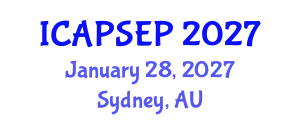 International Conference on Advanced Pedagogical Sciences and Educational Policies (ICAPSEP) January 28, 2027 - Sydney, Australia