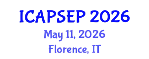 International Conference on Advanced Pedagogical Sciences and Educational Policies (ICAPSEP) May 11, 2026 - Florence, Italy