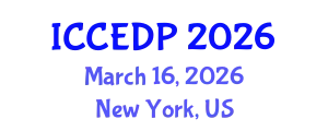 International Conference on Civil Engineering and Disaster Prevention (ICCEDP) March 16, 2026 - New York, United States