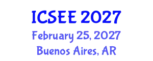 International Conference on Seismology and Earthquake Engineering (ICSEE) February 25, 2027 - Buenos Aires, Argentina