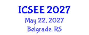 International Conference on Seismology and Earthquake Engineering (ICSEE) May 22, 2027 - Belgrade, Serbia
