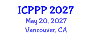 International Conference on Philosophy, Psychiatry and Psychology (ICPPP) May 20, 2027 - Vancouver, Canada
