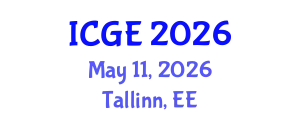 International Conference on Geography and the Environment (ICGE) May 11, 2026 - Tallinn, Estonia